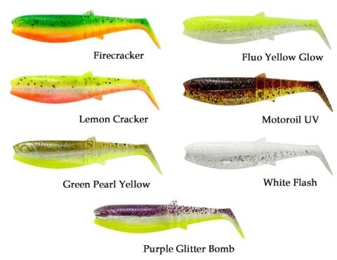 Savage Gear Cannibal Shad 8cm 5gr Suni Yem