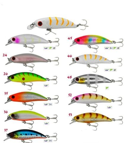 Wily Ponchik 4,8 cm Maket Balık 3,5 gr Sinking