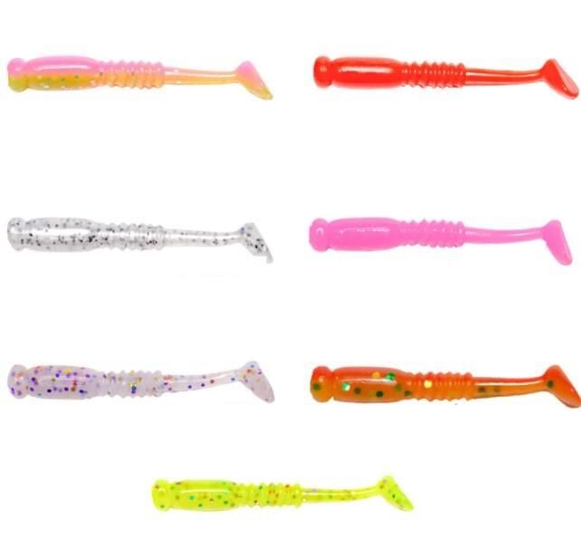 Ryuji Rock Tail 4cm Kokulu Silikon Yem (12 adet)