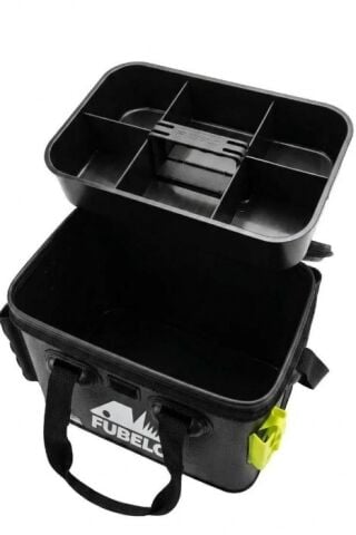 Fubelo Hatchbag Siyah Balıkçılık ve Olta Çantası