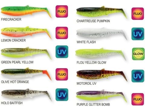 Savage Gear Cannibal Shad 10cm 9gr Suni Yem