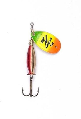 Mepps Aglia Long Cast Fluo Tiger No:2 8gr