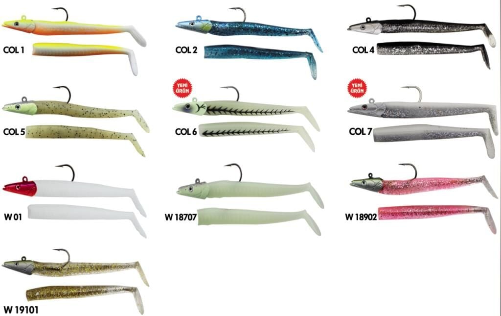 EFFE Japanese Sandeel Silikon 11cm 22gr