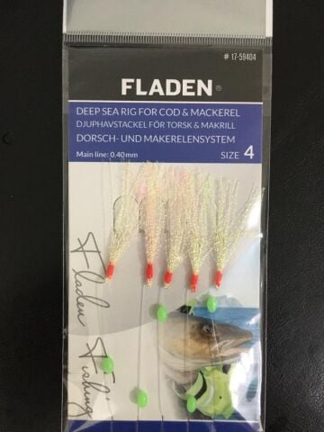 Fladen Sabiki Deep Sea Derin Su Çapari Takımı