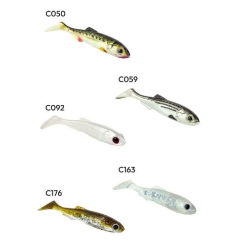 NaniwaOsakaShi Endurande Shad 7 Cm Silikon Yem