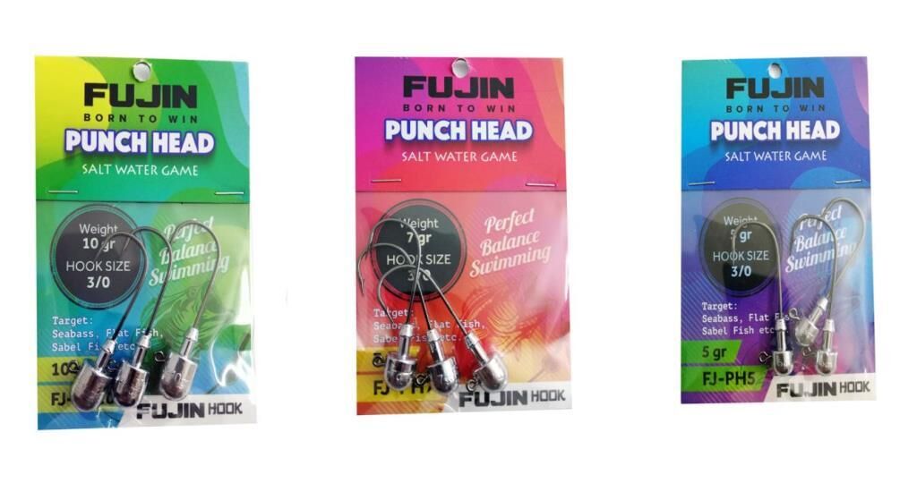 FUJIN Punch Head FJ-PH #3/0 Jighead