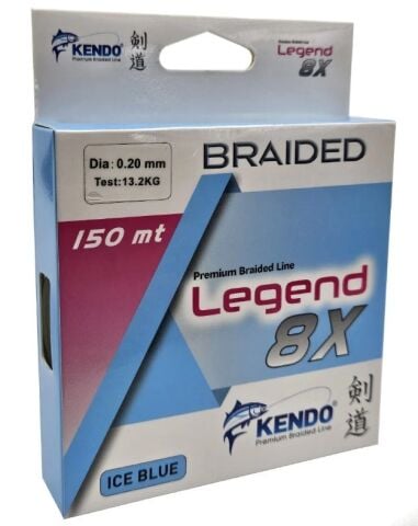 Kendo Legend X8 150M Ice Blue Örgü İp