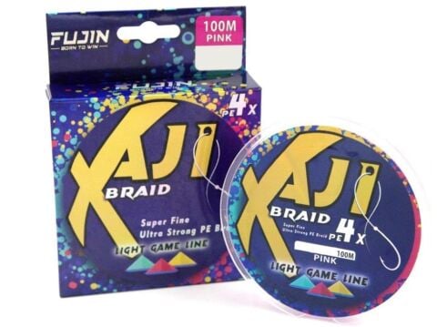 Fujin Aji Light Game Braid 4X 0.04mm 100Mt. Pink İp