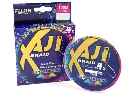 Fujin Aji Light Game Braid 4X 0.04mm 100Mt. Pink İp