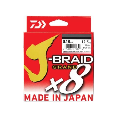 Daiwa JB Grand 8B 300m  Multi Color  0.13mm İp Misina