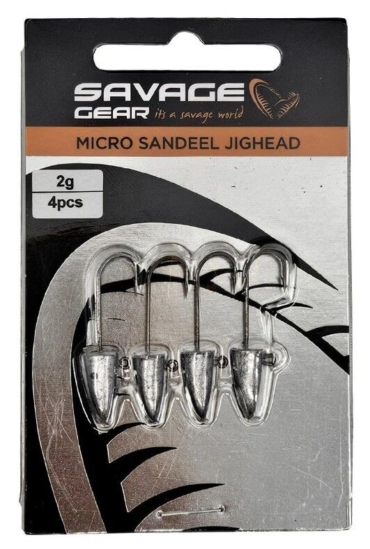 Savage Gear LRF Micro Sandeel Jighead 4 Adet #8