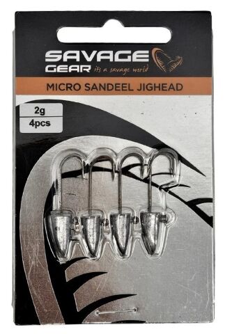 Savage Gear LRF Micro Sandeel Jighead 4 Adet #8