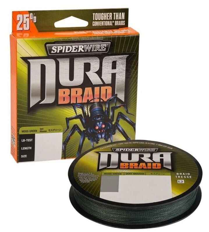 SpiderWire Dura Braid 135m Moss Green Örgü İp 0.19mm