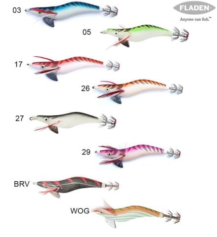 Fladen Kalamar Zokası GLOW 3gr 10cm