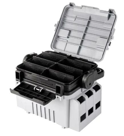 Shufa Çift Katlı Ekstra Dayanıklı Profesyonel Balıkçı Kutu Çanta 12L- Haki