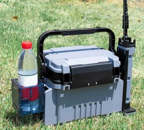 Shufa Çift Katlı Ekstra Dayanıklı Profesyonel Balıkçı Kutu Çanta 12L- Gri