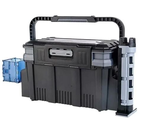 Shufa Çift Katlı Ekstra Dayanıklı Profesyonel Balıkçı Kutu Çanta 19,5L - Siyah