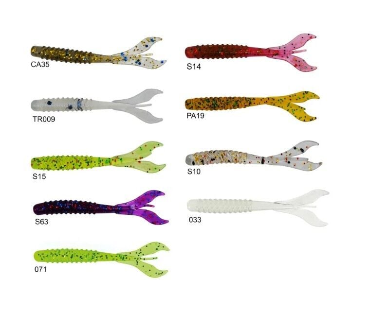 Lucky John W-Worm 3.38 CM LRF Silikonu