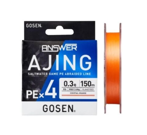 Gosen Answer Ajing PE 4x 150 Mt İp Misina