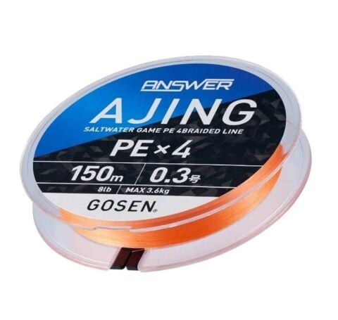 Gosen Answer Ajing PE 4x 150 Mt İp Misina