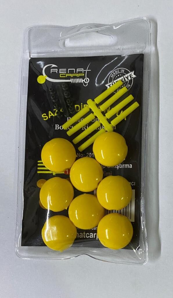 Sazan Dip Profesyonel Boncuk Sarı Rig Takımı