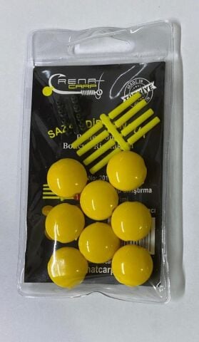 Sazan Dip Profesyonel Boncuk Sarı Rig Takımı