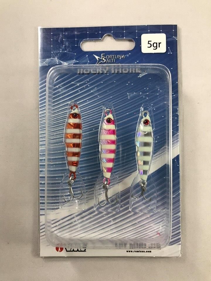 Fortuna Salti Rocky Shore Zebra 5 gr