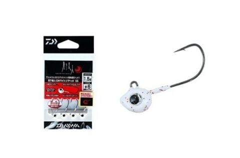 Daiwa Gekkabijin Sw Light Jig Head SS Red Glow