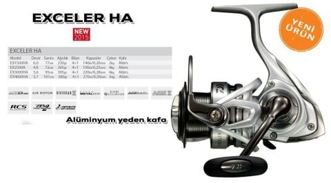 DAIWA EXCELER 4000 HA MAKARA