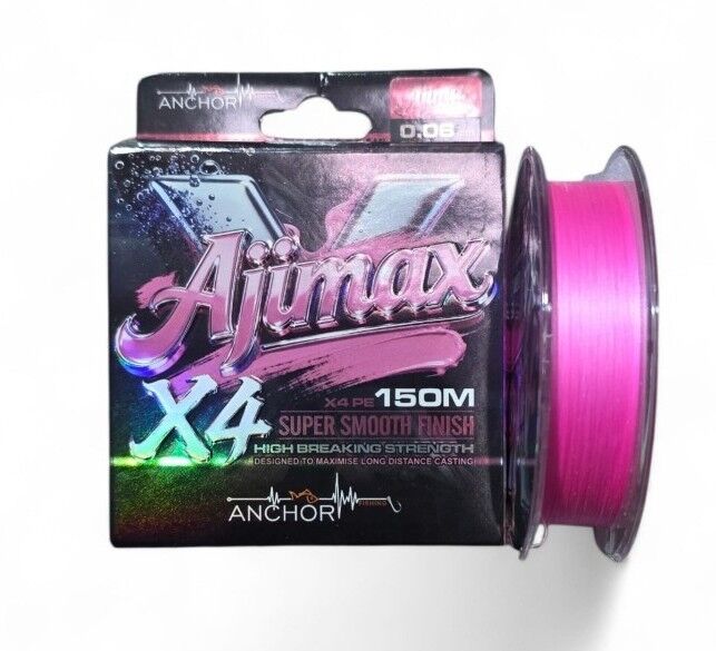 Anchor Ajimax X4 PE Braid 150mt