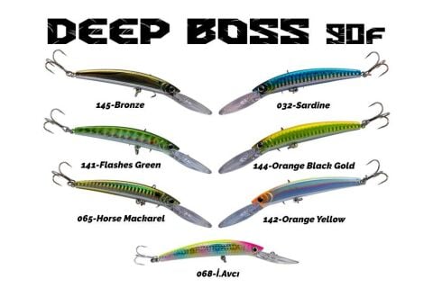 Fujin DeepBoss 90F 9.5gr Maket Balık
