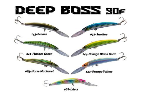 Fujin DeepBoss 90F 9.5gr Maket Balık