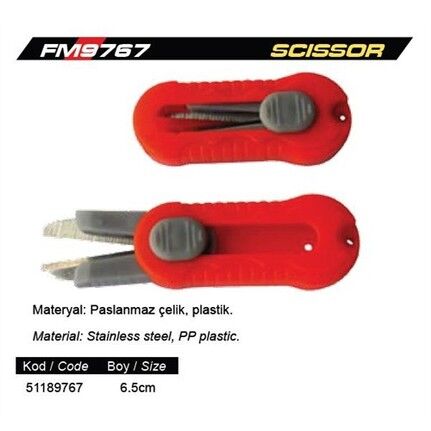 Protackle Sürgülü İp Misina Makası