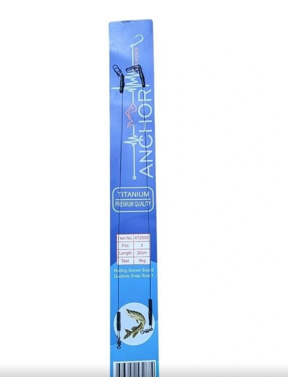 Anchor Fırdöndülü Titanium Tel 20 cm 2 li Paket