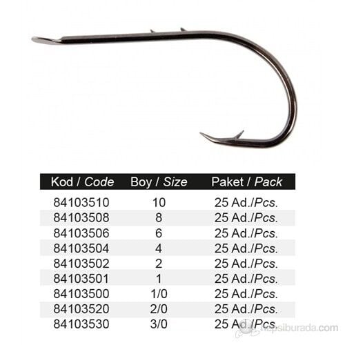 Protackle Toro 8292 Baitholder Çentikli İğne