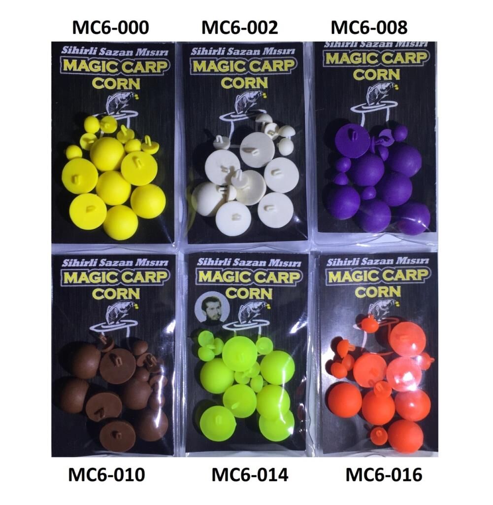 Magic Carp MC6 9mm-18mm Kancalı Yüzen Kardan Adam Tipi Silikon Yem