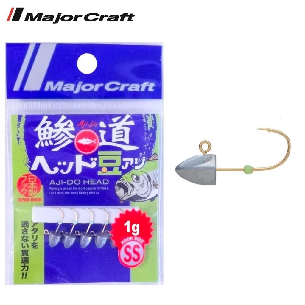 Major Craft Ajido Jighead 1.0gr - SS (5 Adet)