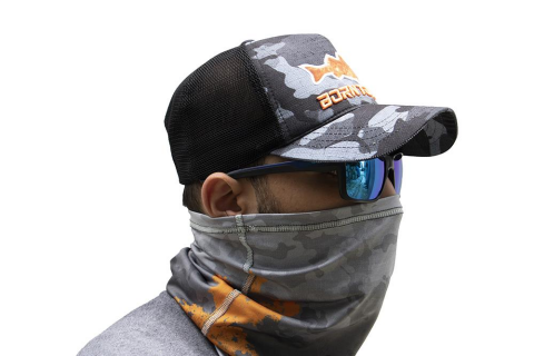 Fujin Black Camo Fish Balıkçı Şapkası