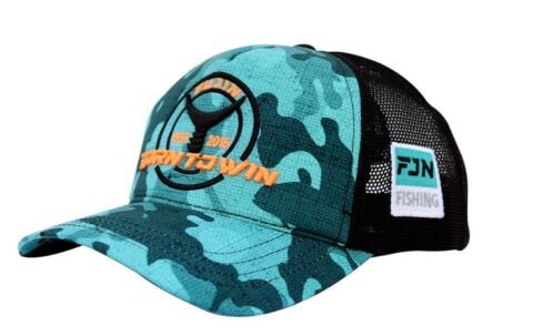 Fujin Turquoise Camo Tuna Balıkçı Şapkası