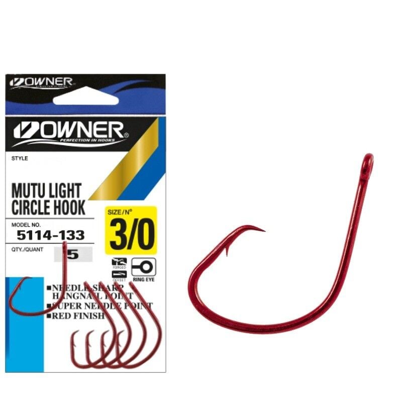 Owner 5114 Mutu Light Red iğne