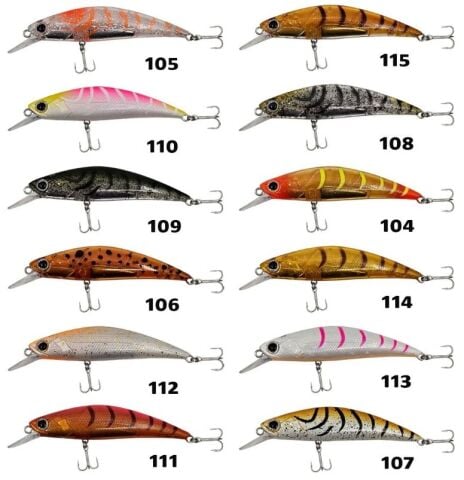 Kendo Shrimp Minnow 70S 9.7gr Sahte Balık