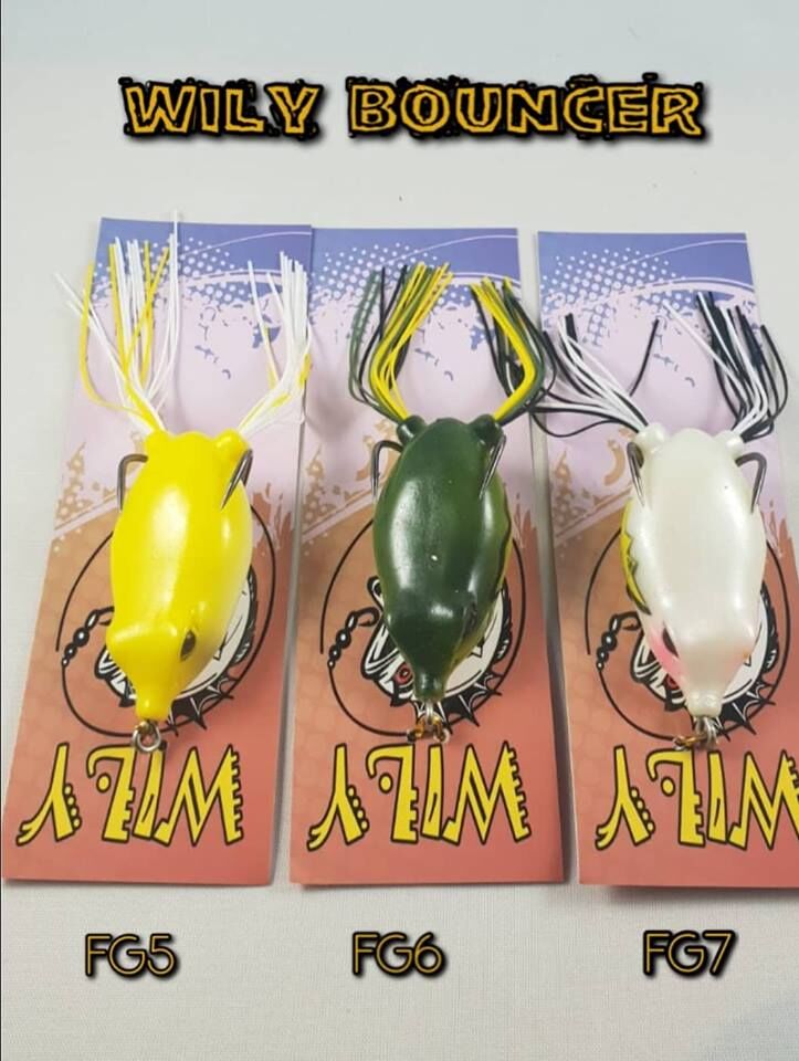 Wily Bouncer kurbağa 5.5cm 12gr