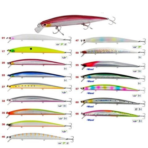 Wily Süper Star 18.5 cm Sinking Maket Balık