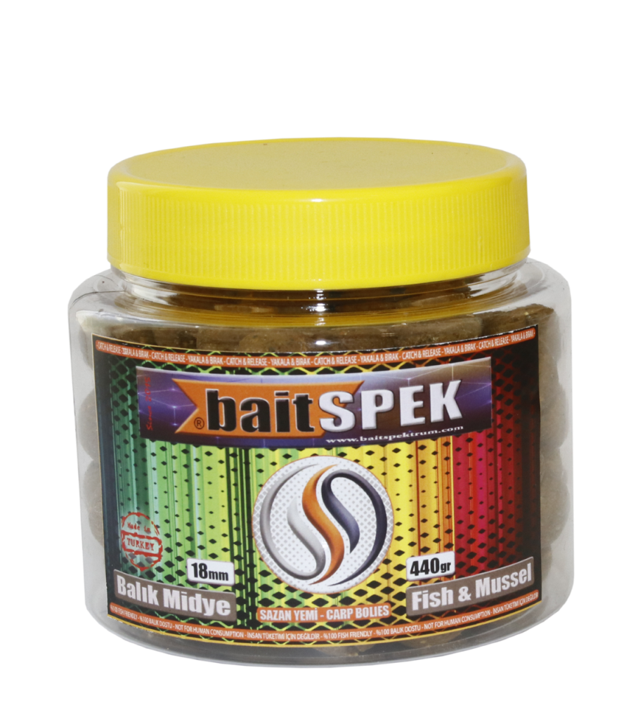 Spektrum Baits Boili Balık Midye 18 mm 440 Gr