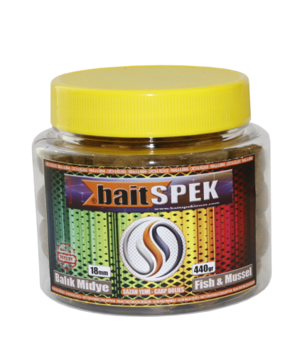 Spektrum Baits Boili Balık Midye 18 mm 440 Gr