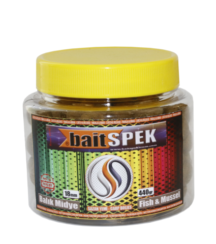 Spektrum Baits Boili Balık Midye 18 mm 440 Gr