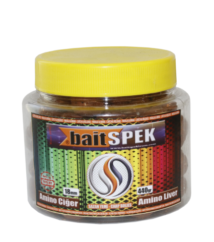 Spektrum Baits Boili Amino Ciğer 18 mm 440 Gr