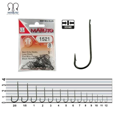 Maruto 1521 Bn Olta İğnesi (50 Adet)