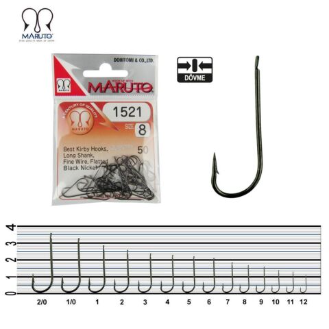 Maruto 1521 Bn Olta İğnesi (50 Adet)