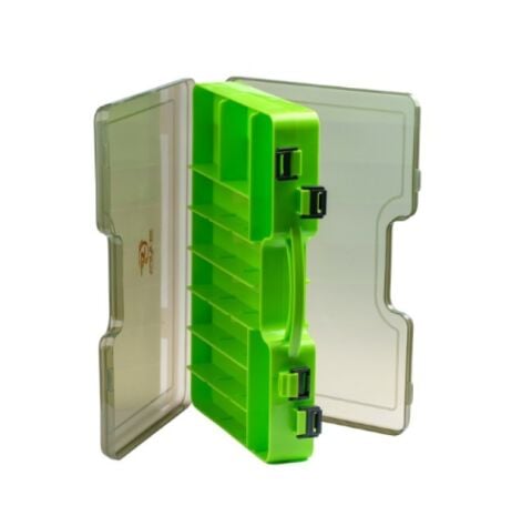 Shufa El Tutamaçlı Çift Taraflı Balıkçı Kutusu - Yeşil